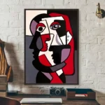 1PC Abstract Picasso Art Classic Poster Self-adhesive Art Waterproof Paper Sticker Coffee House Bar Room Wall Decor - Image 8
