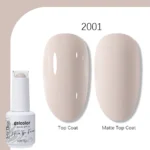 Arte Clavo Gel Nail Polish 400 Colors15ml Semi Permanent Gel Varnish Base Top Coat Nail Art Manicure Soak Off LED UV Salon Gel - Image 25