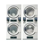 12kg 15kg Double-layer Commercial Coin-operated Tumble Dryer Stainless Steel Dryer Machine  for Hospital School Hotel