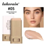 Skin Tint Foundation Stick Eraser Concealer Foundation Stick Serum Boosted Smooth Plumper Hight Coverage Travel Bronze Foundatio - Image 9