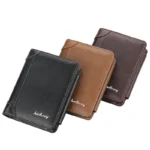 New Leather Men Wallets High Quality Zipper Short Desigh Card Holder Male Purse Vintage Coin Holder Men Wallets - Image 6