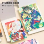40sheets Mini Drawing Notebook Tearable Sketchbook Handbook 250G Thickened Paper Multiple Size Watercolor Graffiti Painting Book - Image 4