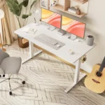 JHK Electric Standing Desk Height Adjustable 55x24 Inch Computer Desk Workstation Ergonomic Work Table for Home Office - Image 5