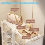 6/8 Layers Shoe Rack Organizer – Space-saving Metal Frame Fabric Shelf for Entryway/Hallway/Living Room