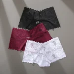 3Pcs Women Panties Sexy Lace Female Underpants Plus Size Underwear Large Size Lightweight Seamless Low Waist Briefs Breathable - Image 5