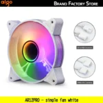 Aigo AR12PRO Computer Case Fan Ventoinha PC 120mm RGB Fan 4pin PWM CPU Cooling Fan 3pin5v Unlimited Space Argb 12cm Ventilador - Image 14