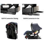 Premium 3-in-1 Baby Travel System: Reversible Seat Pram Stroller, Folding Design for 0-3 Years - Image 2