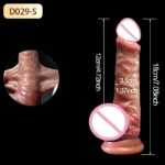 Wearable Realistic Strapon Dildo Skin Testicles Sliding Anal Vagina Sexy Adult Masturbation - Image 7