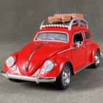 1:32 Volkswagen Beetle Travel Version Compact Sedan Alloy Diecast Model Car Indoor Computer Host Interior DIY Ornaments Present - Image 2