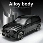 1:24 BMW X5M Alloy Car Model Officially Licensed Diecast Vehicle for Boys Collection Ornament & Gift Light & Sound