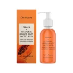 Papaya Face Wash Deep Exfoliating Oil Control Prevents Acne & Blackheads Brightening Pore Minimizing Cleanser For All Skin Types - Image 9