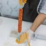 NewSingle Row Kebab Maker Bbq Meat Skewer Machine Kebab Press Maker Reusable Plastic Bbq Skewer Maker Kebab Preparation BBQ Tool - Image 5