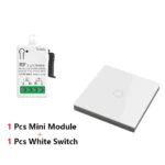 Diese 86 Wireless Touch Light Switch 433MHz Remote Transmitter, AC 110V~250V 10A Relay Receiver Interruptor for home improvement - Image 21