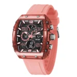 SMAEL 8109 New Men's Watch Multifunctional Sports 50M Waterproof Dual Display LED Night Light Leisure Student Electronic Watch - Image 8