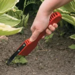 Durable garden wristband weeding machine with sturdy V-shaped fork tips, convenient for weeding and removing soil