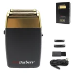 11000 RPM POP Barbers P620 Professional Electric Men’s Beard Trimmer Double Foil Shaver Electric Shaver USB Hair Cutting Machine