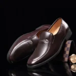 Leather Men Formal Shoes Luxury Brand 2023 Men's Loafers Dress Moccasins Breathable Slip on Black Driving Shoes Plus Size 38-44 - Image 8