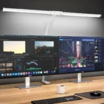 Double Single Head Led Clip Desk Lamp Dimmable Computer Table Lamps Monitor Light Architect Table Lamp for Office Reading Lights