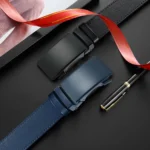 Men's High-quality Buckle Jeans Cowhide Casual Belt Business Denim Belt Men's Fashion Designer 2025 New Style - Image 6