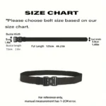 Best Men's Belts Tactical Black Waist Woven Durable Automatic Buckle Belt for Man Army Outdoor Hunting Golf Nylon Belt Trouser - Image 3