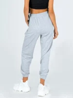 Women's Cinch Bottom Sweatpants High Waisted Athletic Joggers - Image 3