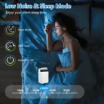 14000 BTU Portable Air Conditioners, 3-In-1 Free Standing Cooling AC Unit With Fan, Dehumidifier, Remote Control, Sleep Mode - Image 6