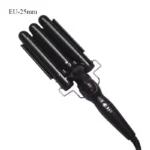 Professional Triple Barrel Hair Curler Ceramic Tourmaline Technology Fast Heating Anti Scalding Hair Styler Long Lasting Waves - Image 16
