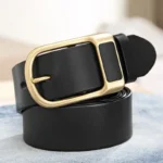 Genuine Leather For Men's High Quality Buckle Jeans Cowskin Casual Belts Business Cowboy Waistband Male Fashion Designer 2022New - Image 7