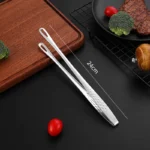 1Pc Stainless Steel Kitchen Tongs BBQ Grill Cooking Tweezers Barbecue Tongs Clip Salad Meat Tongs Food Tweezers Kitchen Utensils - Image 7