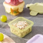 Mini Food-grade Thickened Sealed Fresh Box 60ml Portable Baby Food Storage Freezer Containers Jam Dispenser Box Lunch Tableware - Image 3