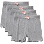 4Pcs Kids Dance Bike Play Shorts Girls Shorts Safety Pants Children Cute Bow Under Dress Skirt School Uniform Underpants 2-14Y - Image 10