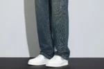 Unisex Relaxed Vintage Blue Jeans - Image 6
