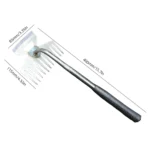 Multifunctional Garden Rake Manganese Steel Hand Weeder Rake Agricultural Weed Puller Shovel Grass Rooting Soil Loosening Tool - Image 6