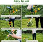 Stand Up Weeder Tool with Long Handle and 3 Claws for Easy Garden Weed Removal, No Bending Required - Image 6