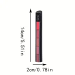 Velvet Luxe" 5-Color Matte Lipstick Set | Ultra-Pigmented & Non-Stick | Velvet Smooth Finish | Long-Lasting Show Color Lip Gloss - Image 5