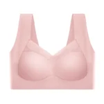EUR/USA Size Women Breathable Sports Bra Inner Support Push Up Brassiere Vest Patchwork Mesh Gym Underwear Tops Padded Bras - Image 4