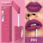 Matte Velvet Lipstick Lip Gloss Waterproof Smooth Long-Lasting Non-sticky Non-transfer Deep Red Nude Y2K Daily&Party Makeup Gift - Image 10