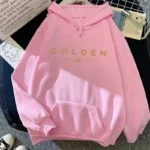 K-pop Printed Hoodies for Woman Jungkook Fans Hooded Sweatshirts - Image 4