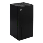 Xbox Series X Replica Mini Fridge 4.5L Thermoelectric Cooler for 8 Cans AC/DC Powered Portable Beverage Snack Storage in Black