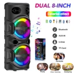 3000W Portable Bluetooth Speaker Sub woofer Heavy Bass Sound System Party Dj Karaoke Rechargeable Loud Speaker - Image 2