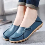 Shoes for Women Moccasins Flats  Woman Loafers Genuine Leather