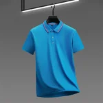 Men's Casual Solid Color Short Sleeve Polo Shirt 2025 Summer Fashionable Comfortable Versatile Top for Men - Image 11