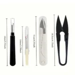 4PCS Sewing Scissors Set Trimming Nipper Yarn Lightweight Thread Cutter Embroidery Clipper Stitching Snip DIY Sewing Supplies - Image 6