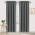 1 Panel Blackout Curtains Light Reducing Thermal Insulated Grommet Black Out Curtains Panels Drapes for Living Room Bedroom - Image 7