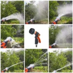Home Irrigation Spray High-Pressure Garden Spray Gun Set Garden Watering Ground Car Wash Sprinkler - Image 6