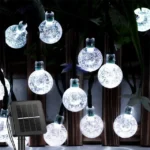 5-22M Solar String Lights Outdoor 200 Led Crystal Globe Lights Waterproof Solar Festoon Fairy Light For Garden Christmas Decor - Image 9