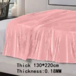 Couple Waterproof Cloth Sheet PVC Plastic Adult Accessories Solid Bed Multi-purpose Hypoallergenic SPA Bedding Diaper Flat Sheet - Image 14