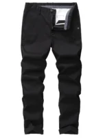 Men’s Classic Straight White Cotton Jean