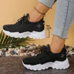 Women's shoes  Solid-colored strap versatile single shoes casual sneaker women's summer - Image 5