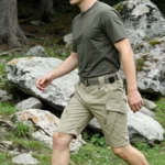 Lightweight Men's Cargo Shorts Quick Dry Summer Outdoor Hiking Fishing Casual Short Multi-Pocket Breathable Loose Fit Tactical - Image 5